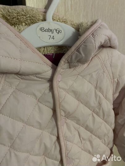 Куртка демисезонная для девочки 86