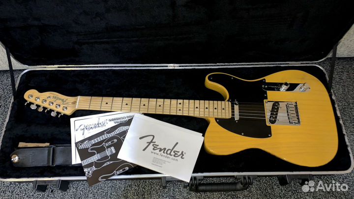 Fender American Deluxe Tele Ash 60th Anniversary