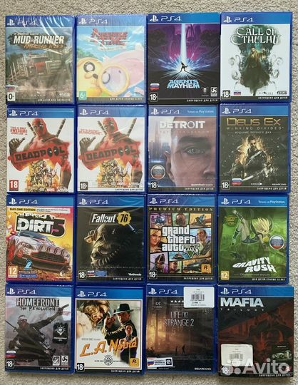 Игры для PS4 (12.07.23)