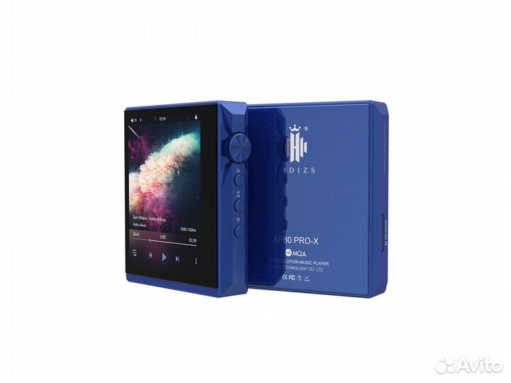 Плеер Hidizs AP80 Pro-X blue
