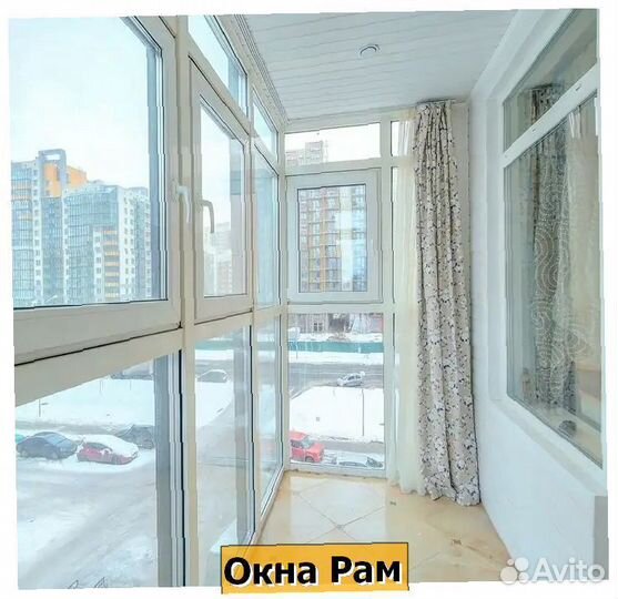 Остекление балконов и лоджий пластиковыми окнами