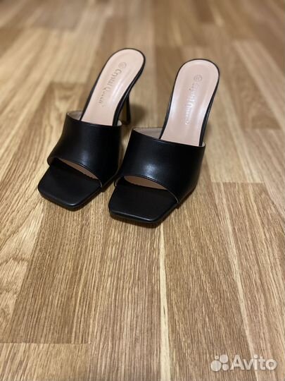 Мюли на каблуке 37