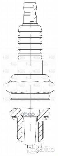 Свеча зажигания для а/м газ/уаз с дв. змз-402.1