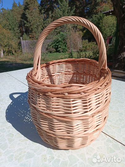 Корзины для грибов из ивовой лозы