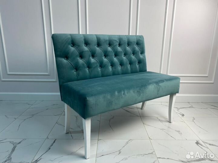 Диван Мини-плюс в каретке, мятный