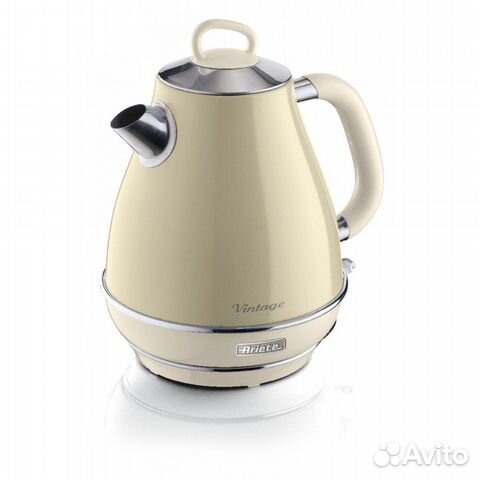 Новый Чайник Ariete Vintage 2869 Бежевый