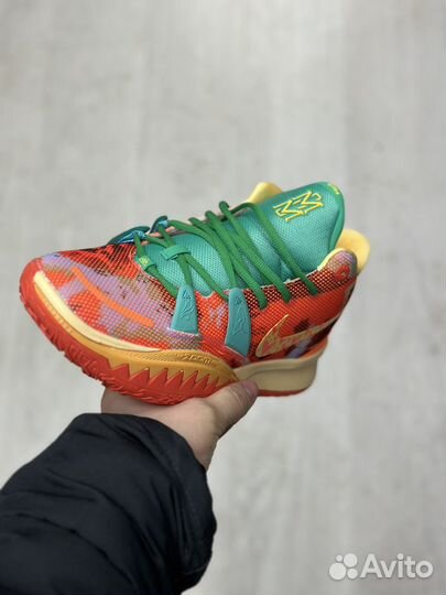 Кроссовки Nike Kyrie 7 оранжевые мужские