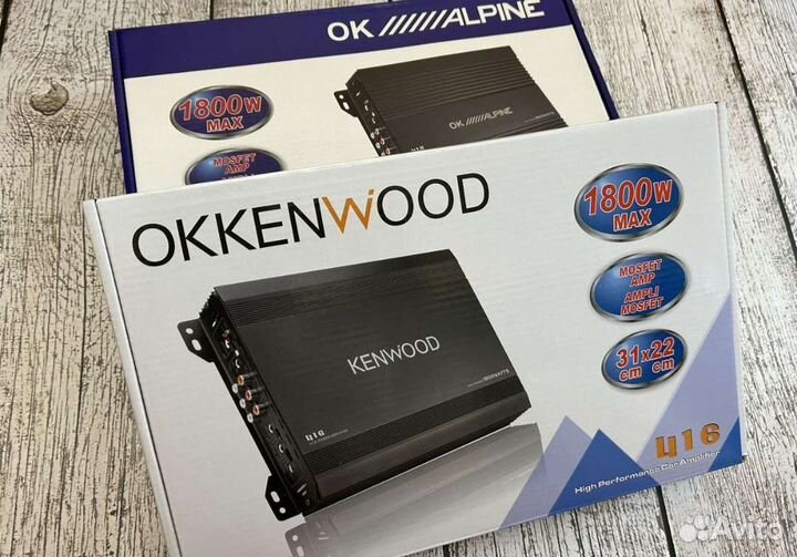 Усилитель 4 канальный (новые)