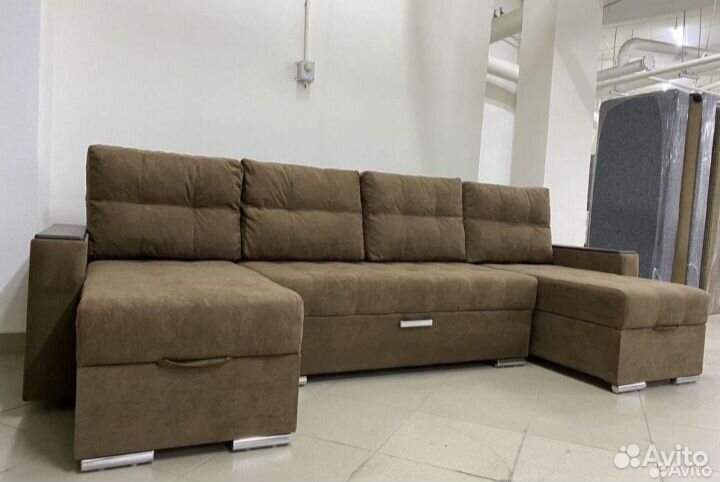 Диван угловой П образный #533