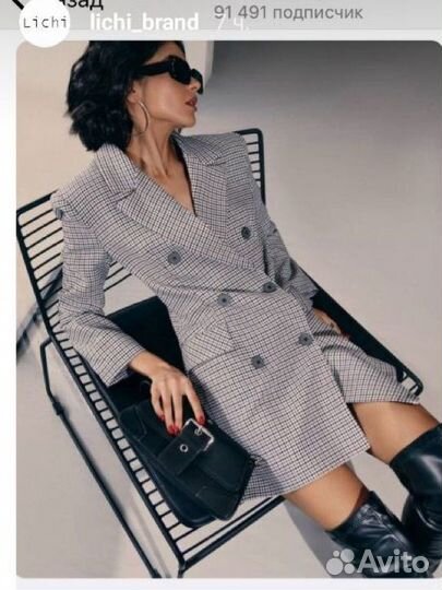 Платье пиджак lichi новое с биркой