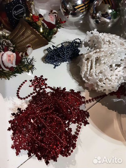 Шары на елку бу