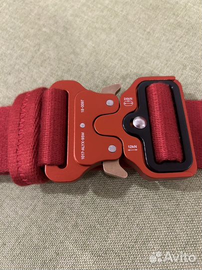 1017 alyx 9sm ремень красный оригинал