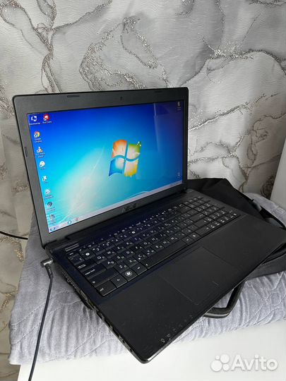 Ноутбук asus X55A 2 ядерный RAM 4 Gb HDD 500 Gb