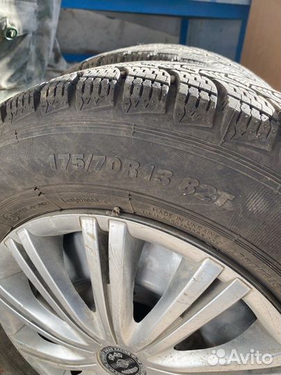 Зимние колеса на ваз