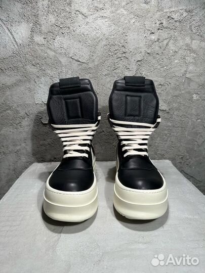 Rick Owens Geobasket Mega Bumper Sneakers