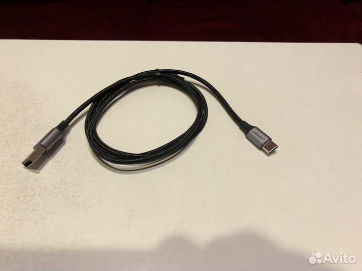 Кабель ugreen USB A(m) to USB Type-C (m), 1m