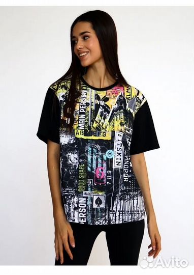 Футболка женская для фитнеса S