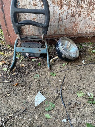 Передняя фара и задняя ручка на Восход 2