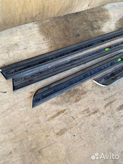 Молдинги дверей нижние Audi A4 B7