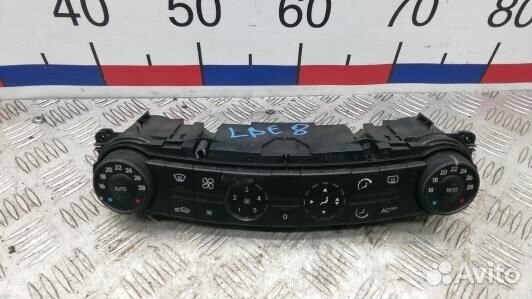 Блок управления печки и климат-контроля mercedes b