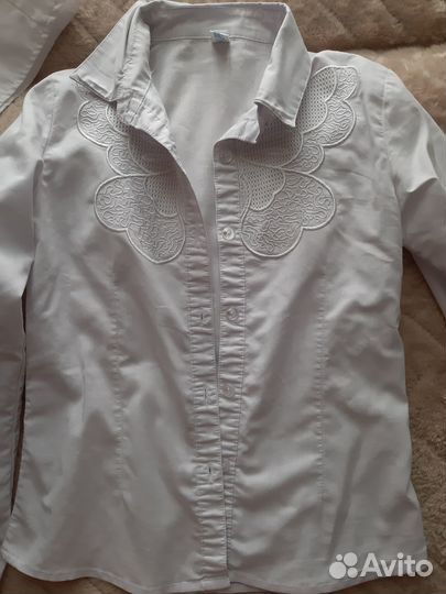 Рубашка школьная для девочки