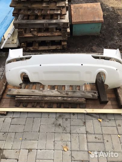 Бампер задний на Ауди Q5