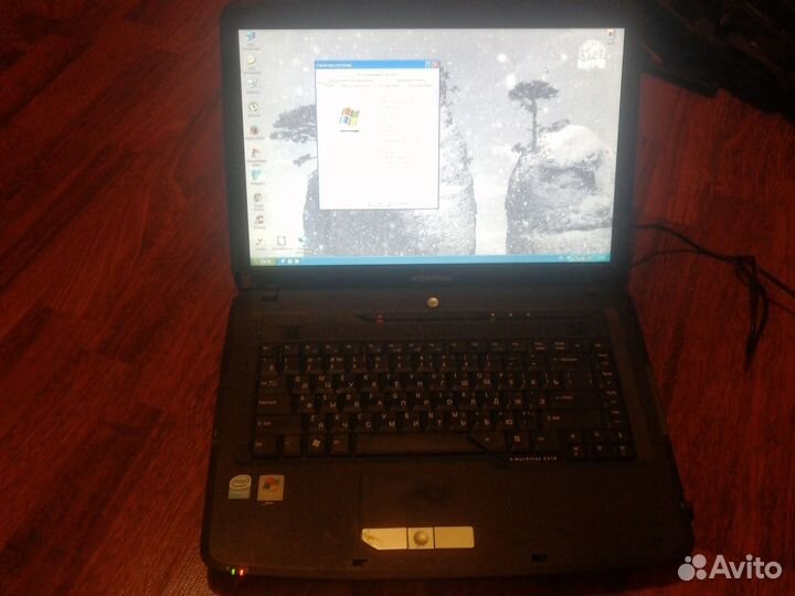 Ноутбук древний eMachines