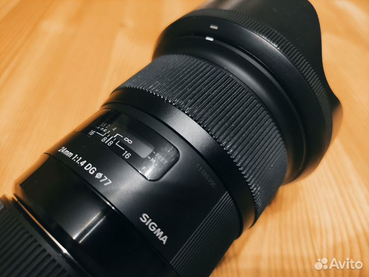 Sigma AF 24mm f/1.4 Art DG HSM Canon EF