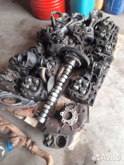 Двигатель по запчастям mercedes ом 441