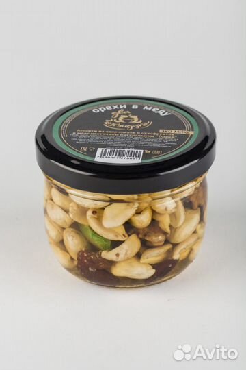 Мед с орехами опт Авторские десерты