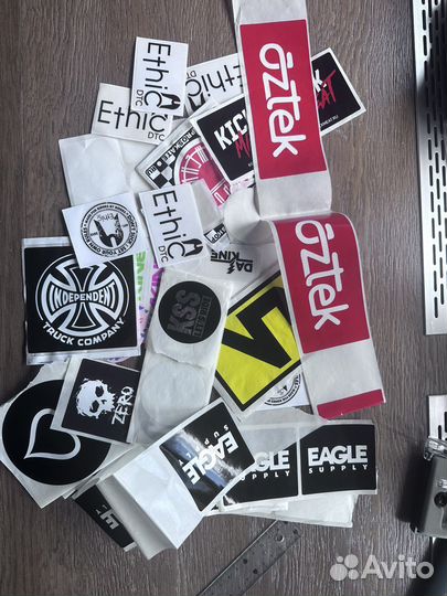 Наклейки Ethic, KSS, DIG, Aztec и т.д