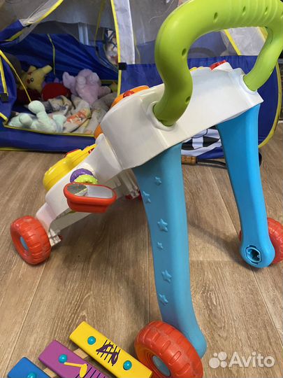 Ходунки каталка и ксилофон