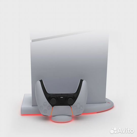 Станция PS5 Slim RGB (охлаждение и зарядка)