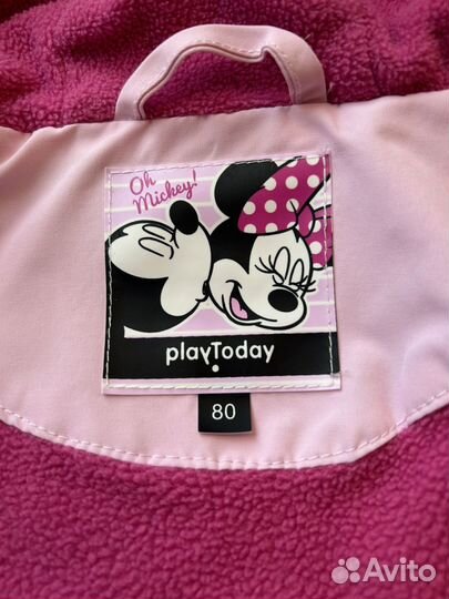 Ветровка для девочки + штаны Play Today 80