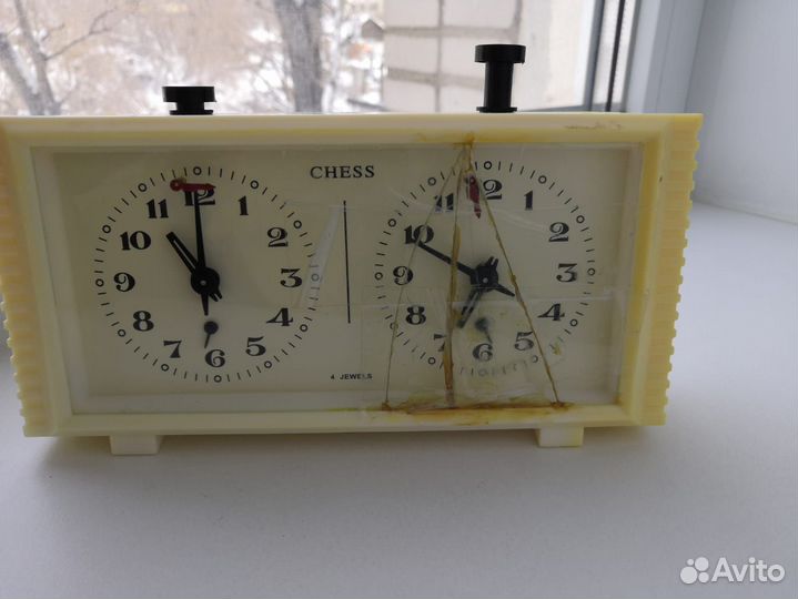 Часы шахматные механические Chess (аналог Янтарь)