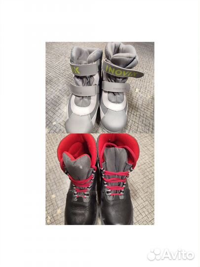 Лыжные ботинки 32 34р