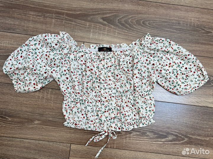 Блузка кроп-топ