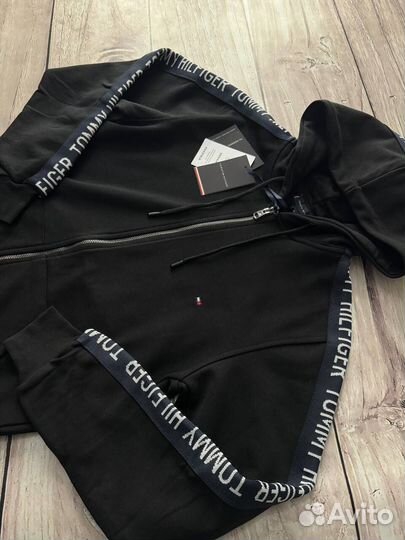 Зип худи Tommy Hilfiger с лампасами
