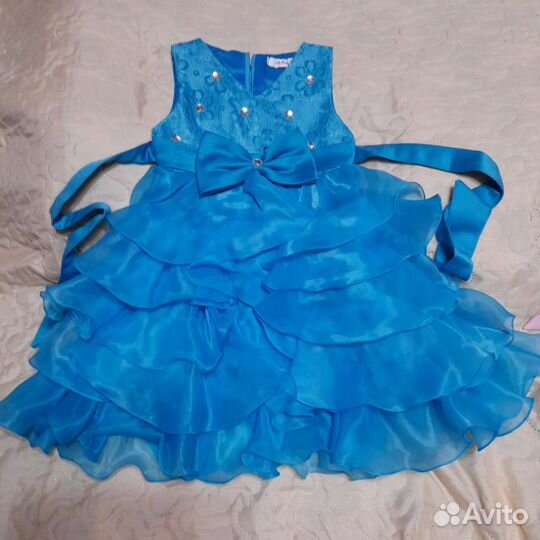 Платье праздничное для девочки 4-5 лет