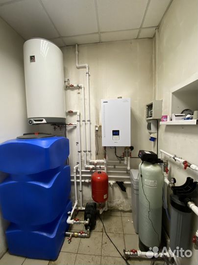 Ремонт отопления установка замена котла