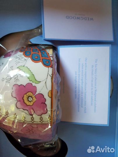 Чайник 370 мл Wedgwood Butterfly Bloom