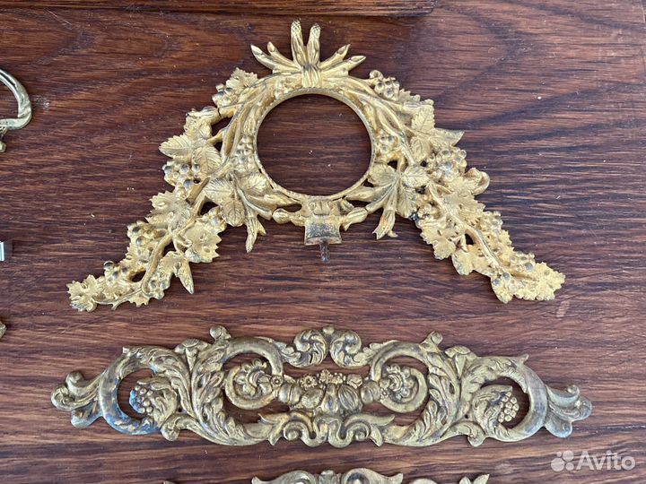 Антикварная бронза. Мебельная фурнитура. Франция