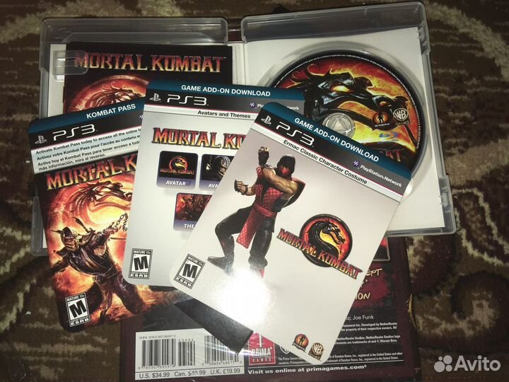 Mortal Kombat Kollector's Edition PS3 ntsc U/C