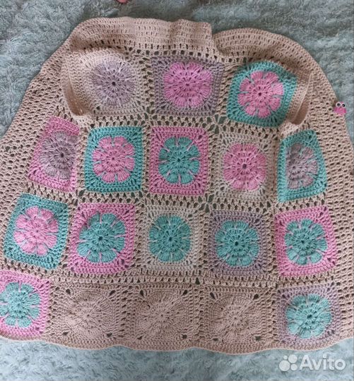 Жилет для девочки вязаный