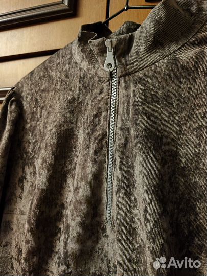 Вельветовое платье 46-48 р-р