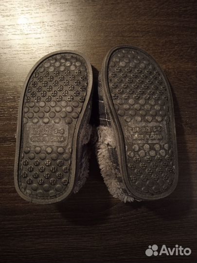 Тапочки детские домашние теплые 23