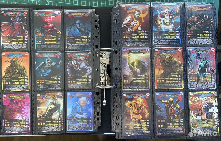 4-я серия карточки Человек Паук «герои и злодеи»