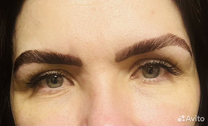 Наращивание,ламинирование ресниц,бровей