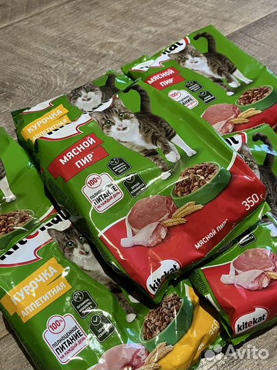 Корм для кошек whiskas 0.35кг