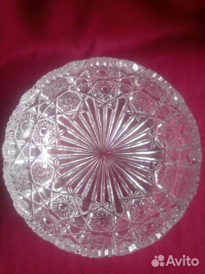 Ваза хрустальная фруктовница